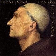 PERUGINO, Pietro Portrait of Baldassare Vallombrosano oil painting